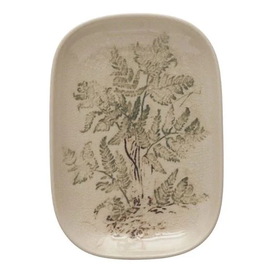 Botanical Debossed Plate - Image 3